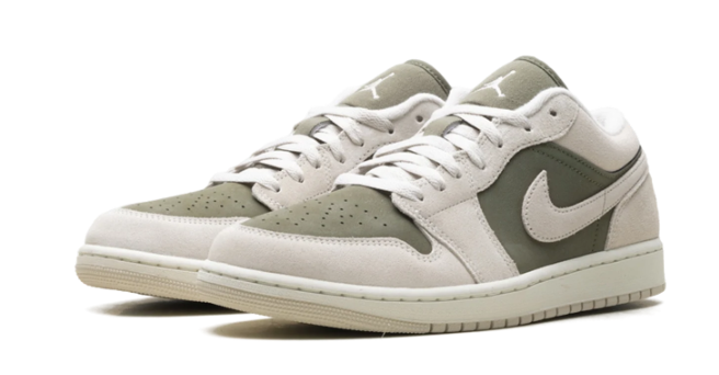 Air Jordan 1 Low SE 'Medium Olive / Light Orewood Brown' – HV4089-201