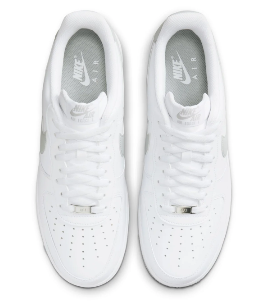 Nike Air Force 1 Low '07 "White / Light Smoke Grey" (Men's)