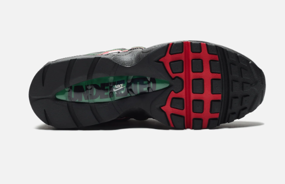 Undefeated x Nike Air Max 95 SP "Black / Metallic Silver"