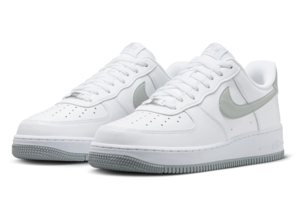 Nike Air Force 1 Low '07 "White / Light Smoke Grey" (Men's)