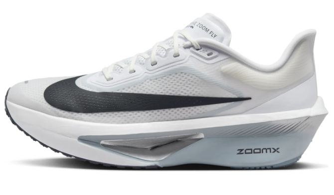 Nike Zoom Fly 6 "White / Pure Platinum / Obsidian Mist / Gridiron" WMNS FN8454-104