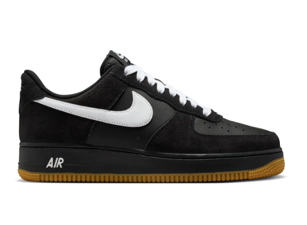 Nike Air Force 1 Low 07 LV8 "Black / White / Gum"
