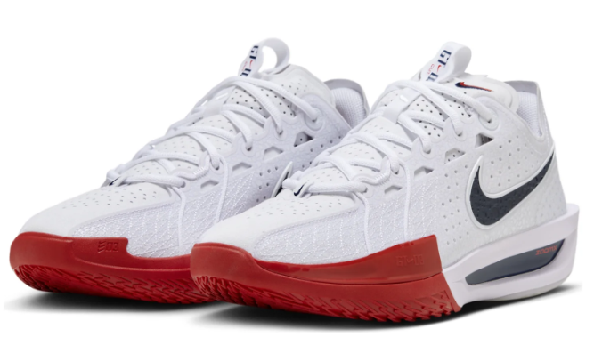 Nike Air Zoom GT Cut 3 EP "White / Black / Siren Red" DV2918-103