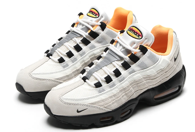 Nike SB FC Pack Air Max 95 "Sail / Black / Laser Orange" IQ8395-100
