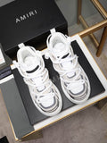 AMIRI Curve Runner Sneaker – White/Grey