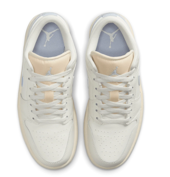 (WMNS) Air Jordan 1 Low SE 'Ghost' – Pearlized Quilt