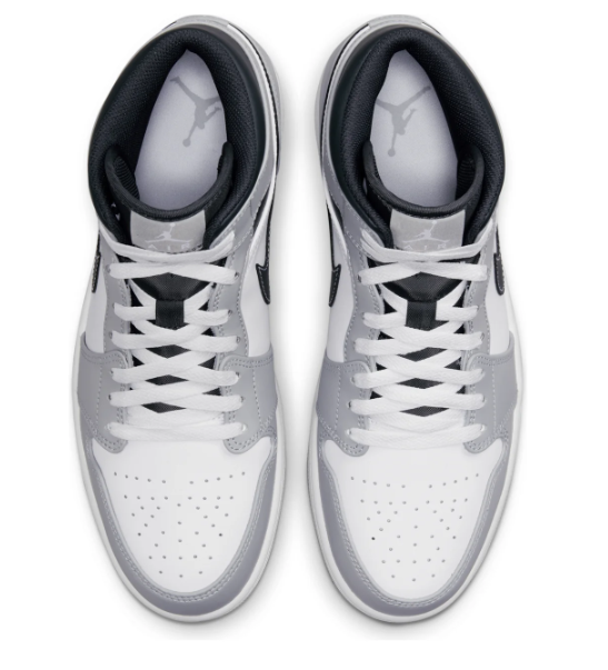 Air Jordan 1 Mid 'Light Smoke Grey' – 554724-078