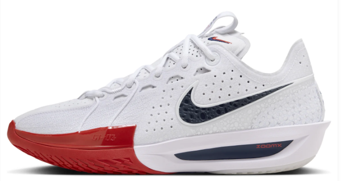 Nike Air Zoom GT Cut 3 EP "White / Black / Siren Red" DV2918-103