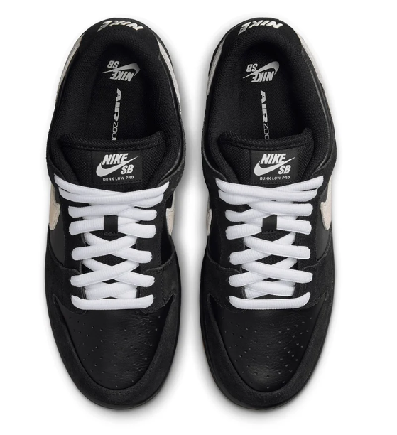 Nike SB Dunk Low Pro "Black / White / Gum Light Brown"